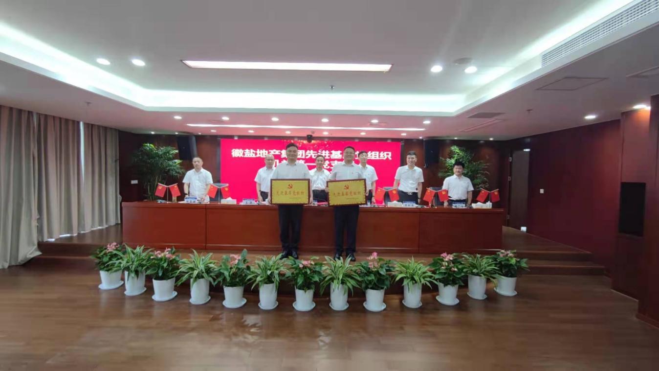 徽盐地产集团开展“七个一”系列活动，，，，，，推动党史学习教育出新出彩