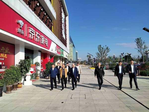 省尊龙凯时集团公司外部董事调研徽盐地产集团在建项目